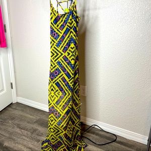 Long elegant fitted dress